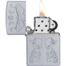 Зажигалка ZIPPO BUTTERFLY AND WOLF
